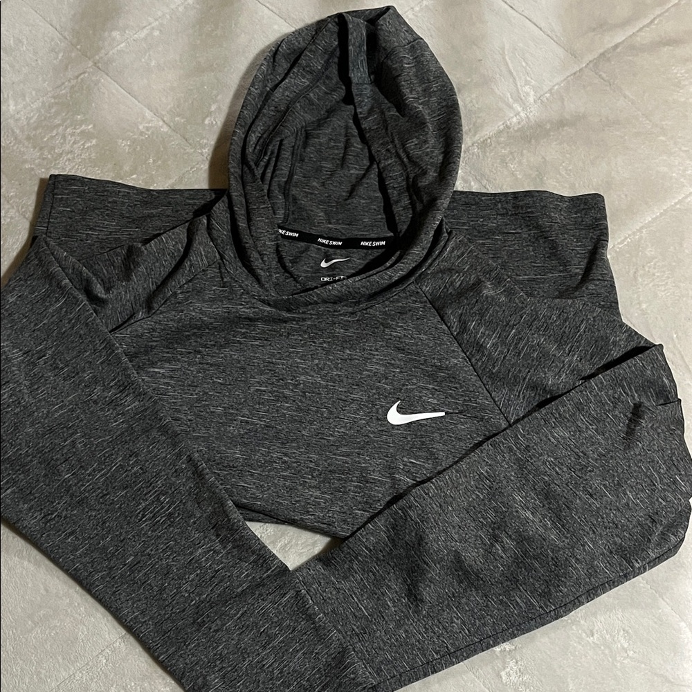 Light weight Nike Swim long sleeve UPF 40 plus hoodie.